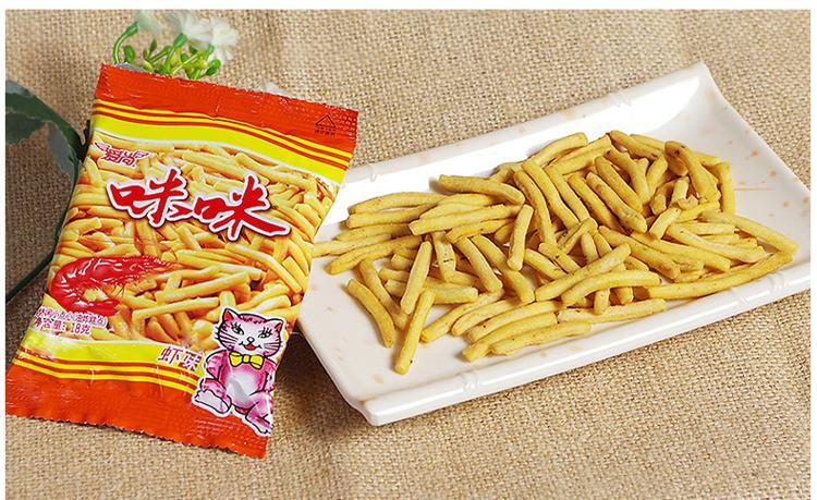 【天猫超市】爱尚 膨化食品 咪咪虾条 虾味18g*10小袋